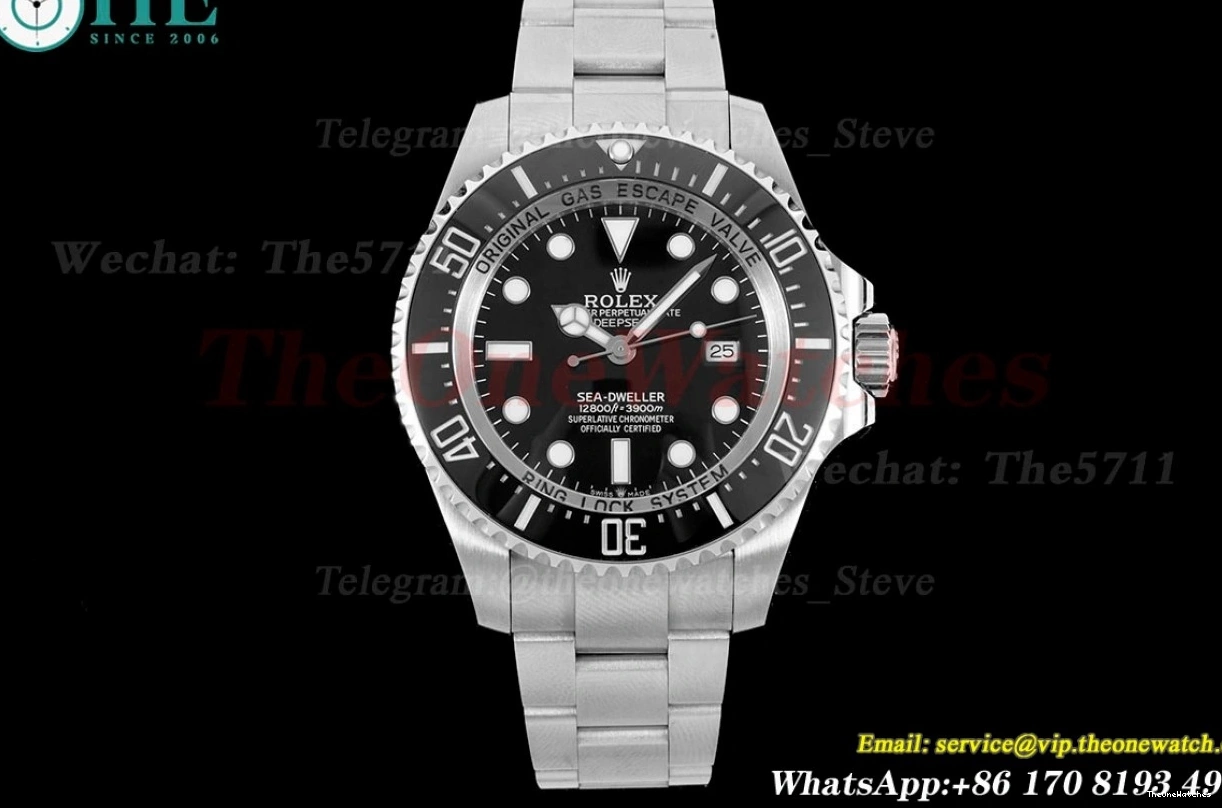 dweller APF SS 126660 VR3235 Black DeepSea 44mm Dot SS 0407